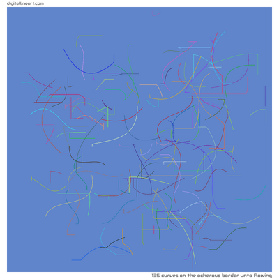 The Ocherous Border unto Flowing — 135 curves