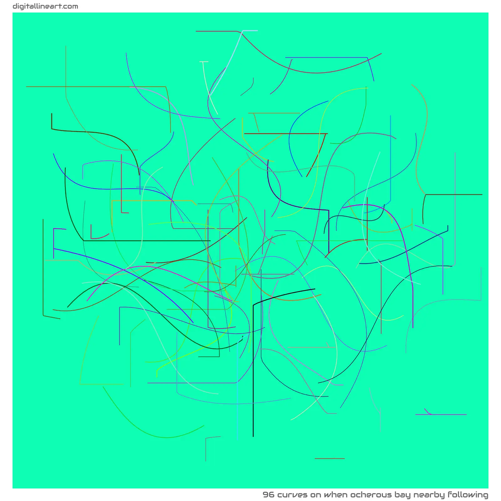 When Ocherous Bay nearby Following — 96 curves