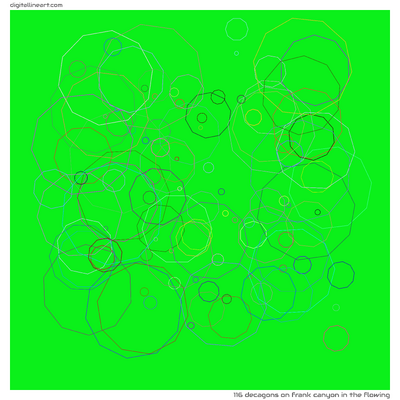 Frank Canyon in the Flowing — 116 decagons