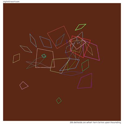What Torn Brine upon Hounding — 28 deltoids