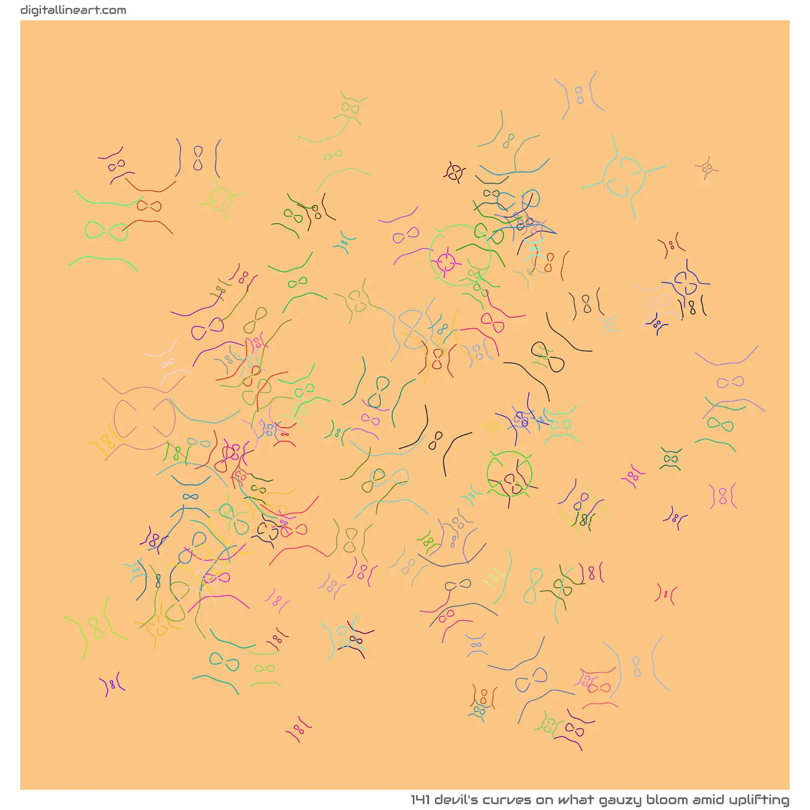 What Gauzy Bloom amid Uplifting — 141 Devil's curves