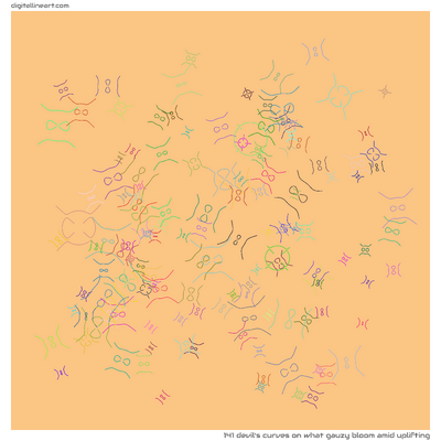 What Gauzy Bloom amid Uplifting — 141 Devil's curves
