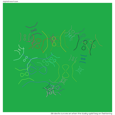 When the Dusky-gold Bog on Fashioning — 28 Devil's curves