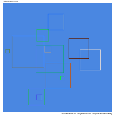 Forged Border beyond the Shifting — 12 diamonds