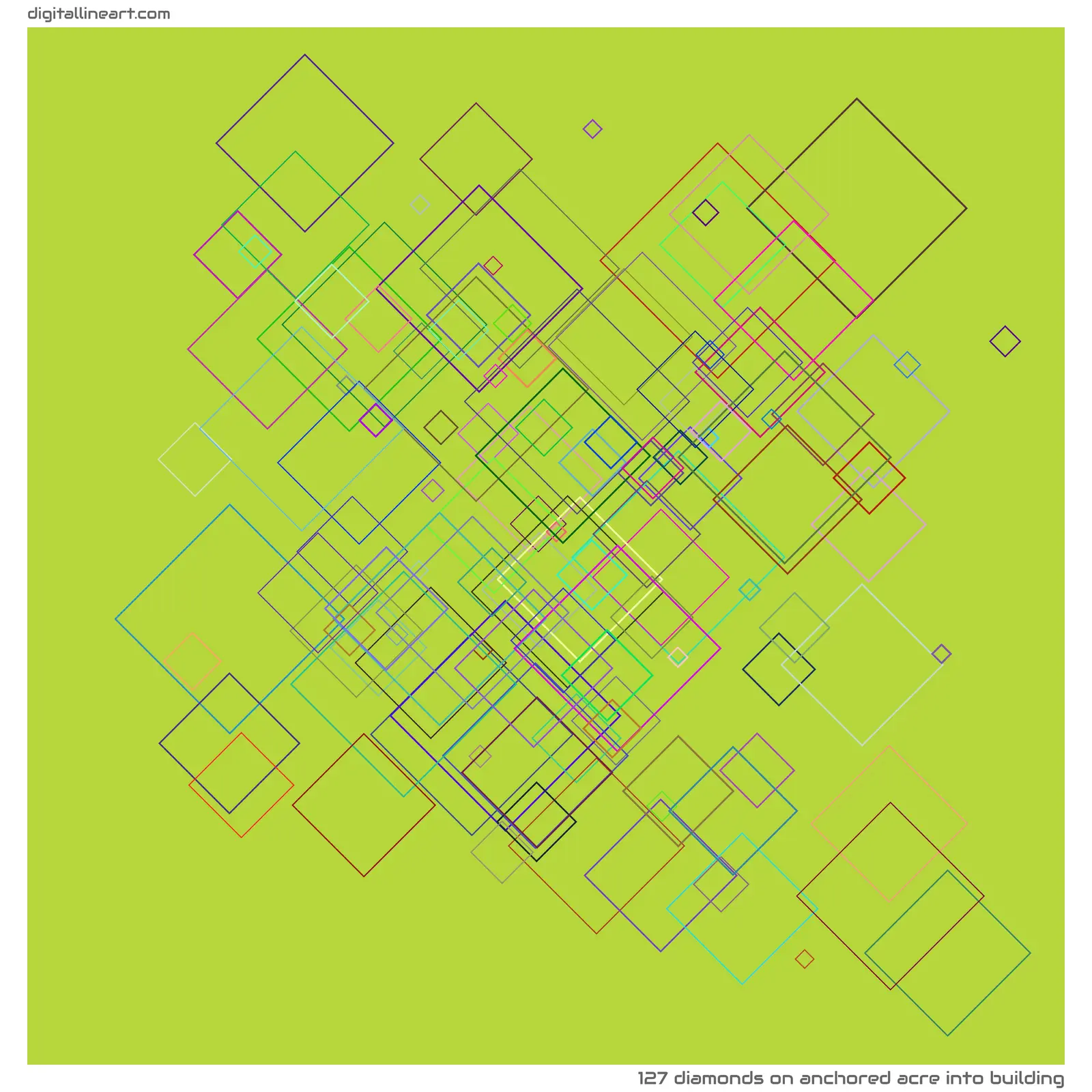 Anchored Acre into Building — 127 diamonds