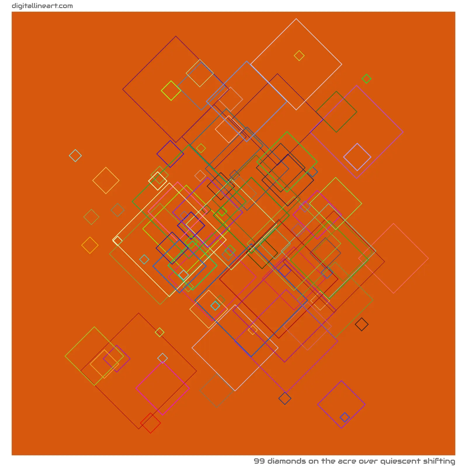 The Acre over Quiescent Shifting — 99 diamonds