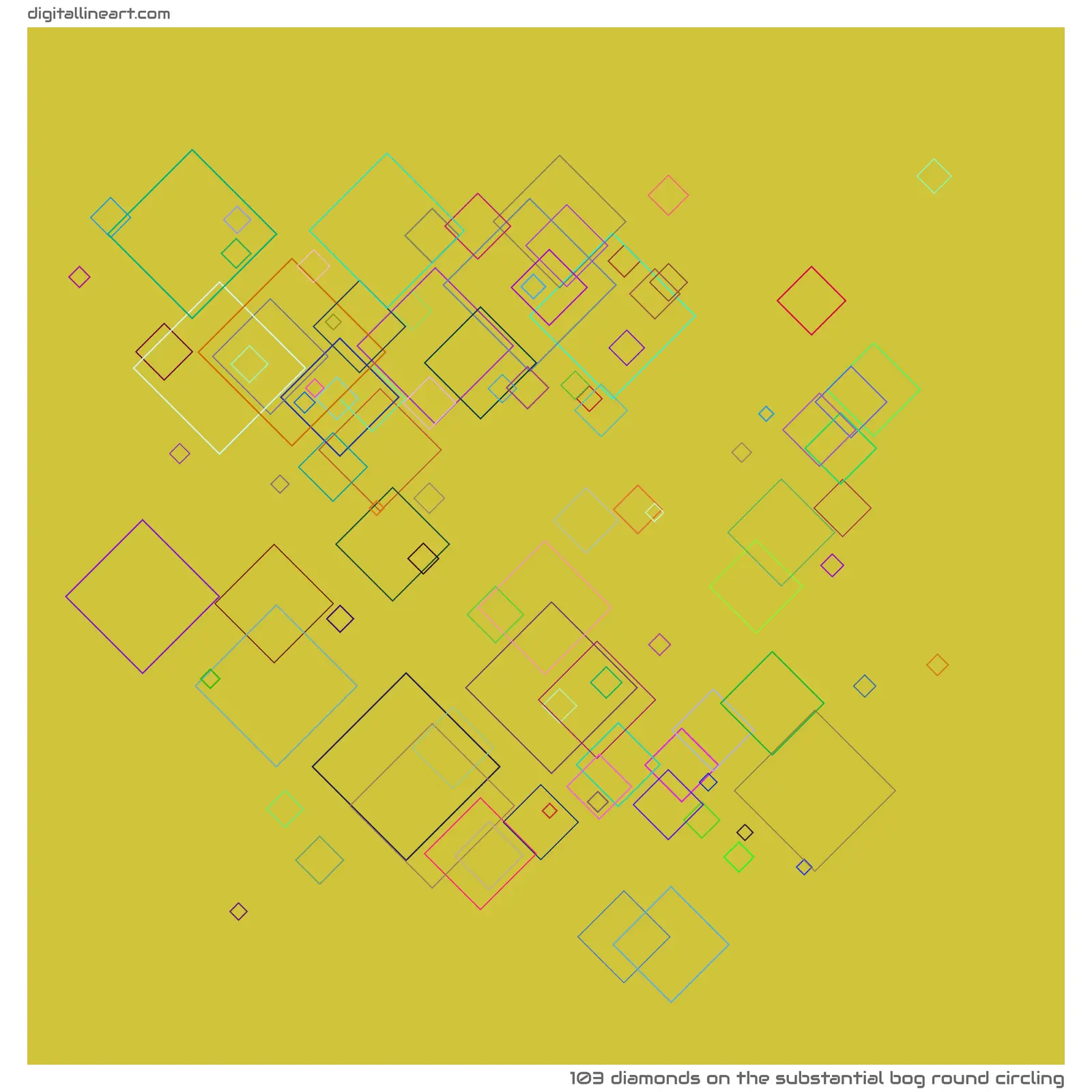 The Substantial Bog round Circling — 103 diamonds