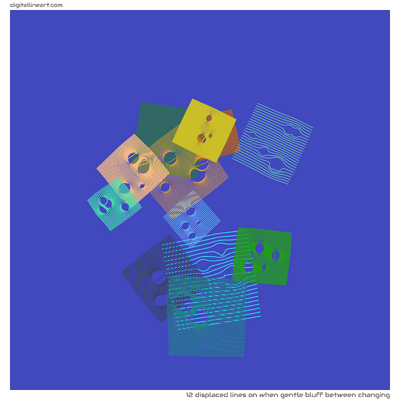 When Gentle Bluff between Changing — 12 displaced lines