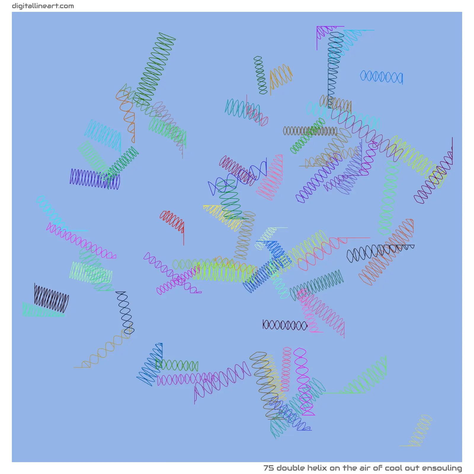 The Air of Cool out Ensouling — Double Helix, 75 elements