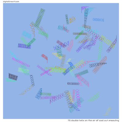 The Air of Cool out Ensouling — Double Helix, 75 elements