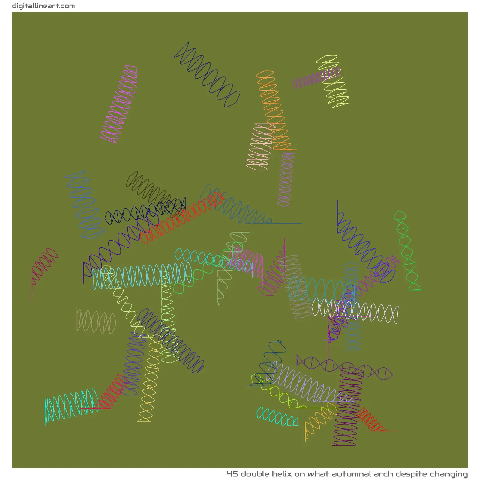 What Autumnal Arch despite Changing — Double Helix, 45 elements