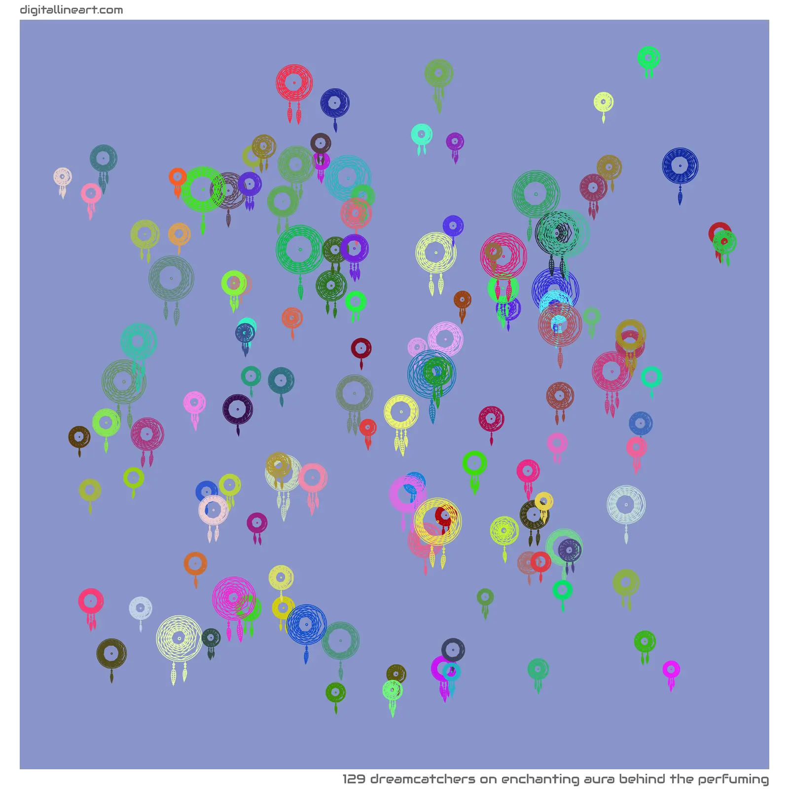 Enchanting Aura behind the Perfuming — 129 dreamcatchers