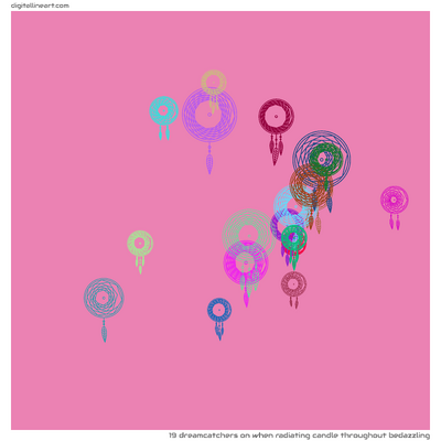 When Radiating Candle throughout Bedazzling — 19 dreamcatchers
