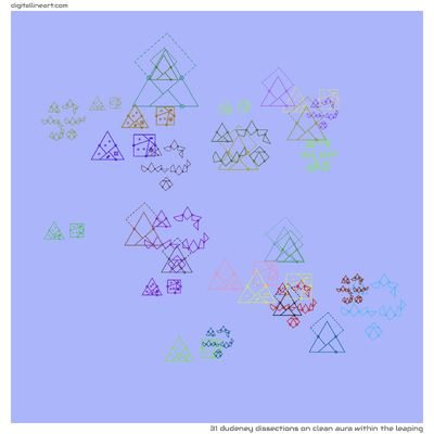 Clean Aura within the Leaping — 31 dudeney dissections