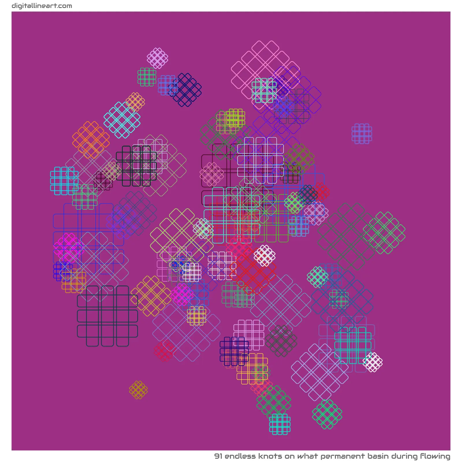 What Permanent Basin During Flowing — 91 endless knots