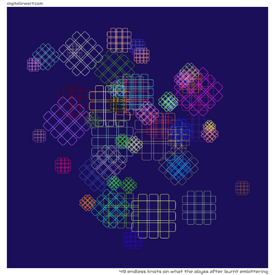 What the Abyss after Burnt Embittering — 49 endless knots