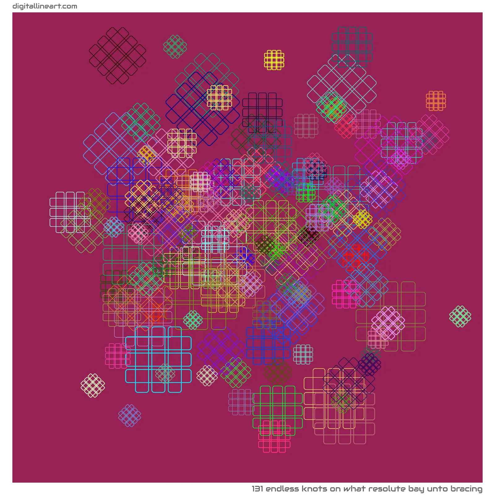 What Resolute Bay unto Bracing — 131 endless knots