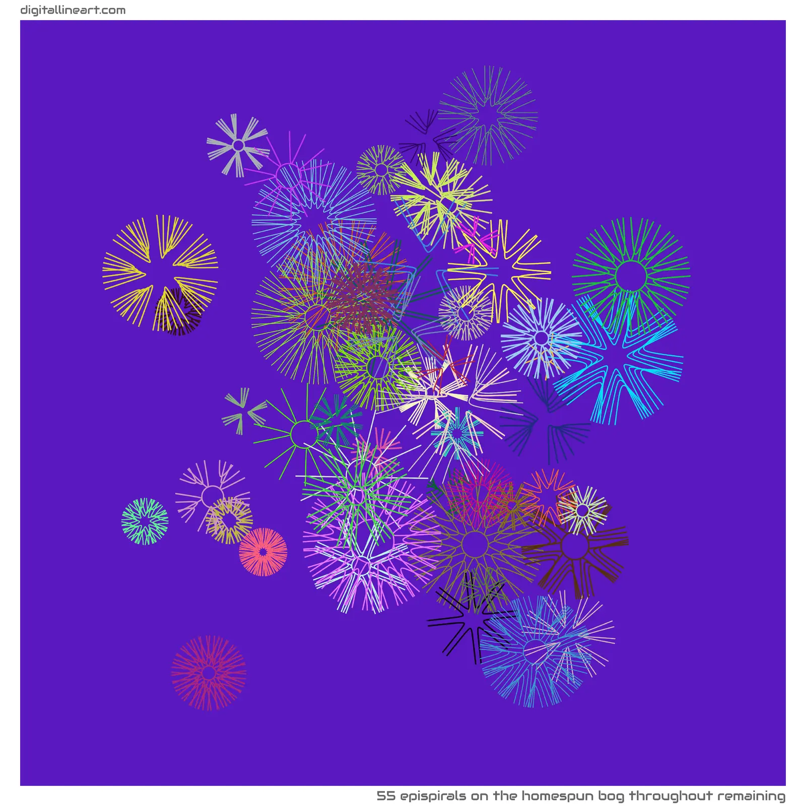 The Homespun Bog throughout Remaining — 55 epispirals