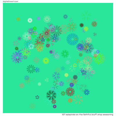 The Faithful Bluff atop Seasoning — 127 epispirals