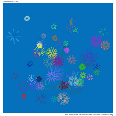 Burnished Border under Filling — 60 epispirals