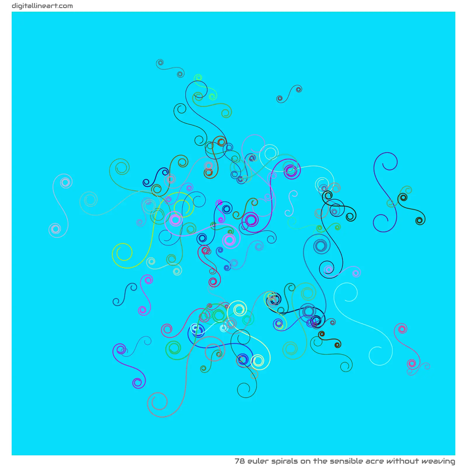 The Sensible Acre without Weaving — 78 Euler spirals