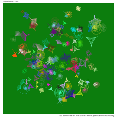 The Basalt through Hushed Hounding — 129 evolutes