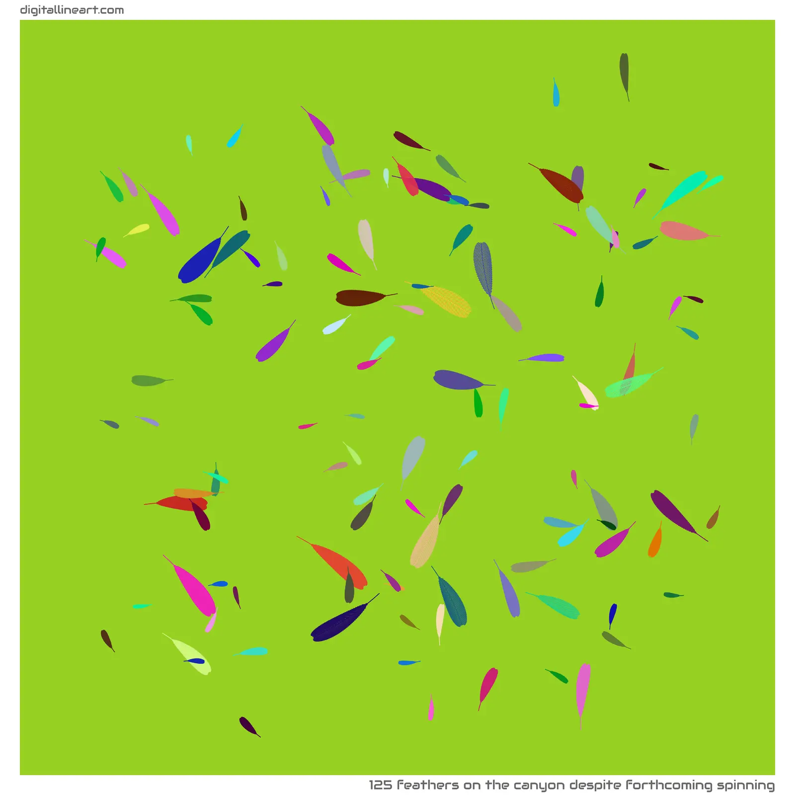 The Canyon despite Forthcoming Spinning — 125 feathers