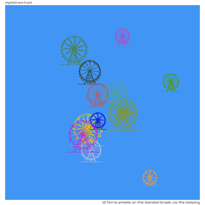 The Blended Brook via the Keeping — 12 ferris wheels