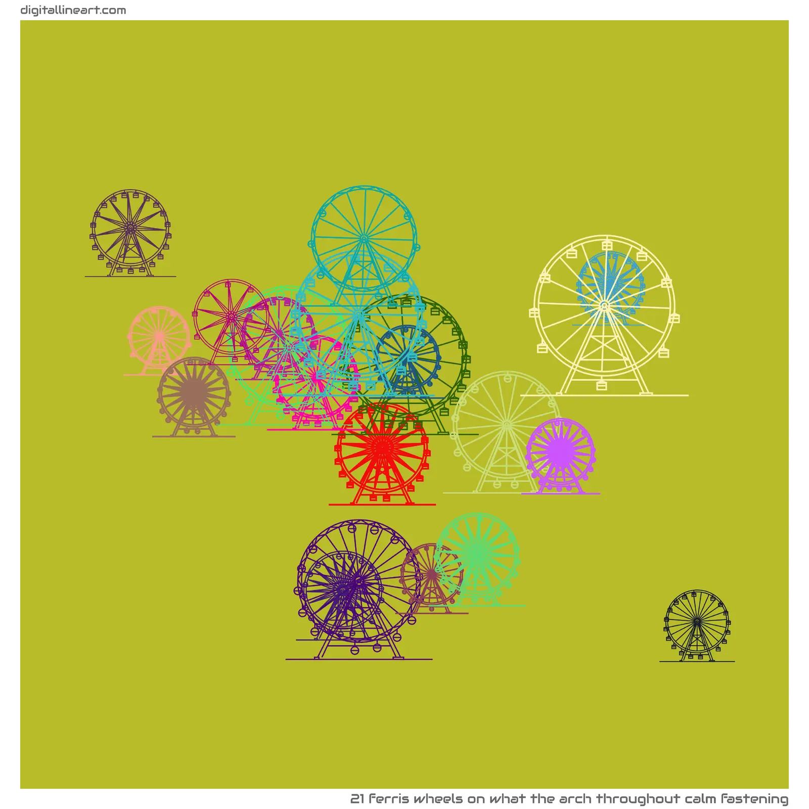 What the Arch throughout Calm Fastening — 21 ferris wheels