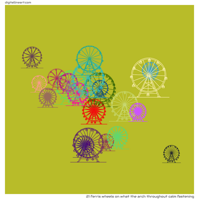 What the Arch throughout Calm Fastening — 21 ferris wheels