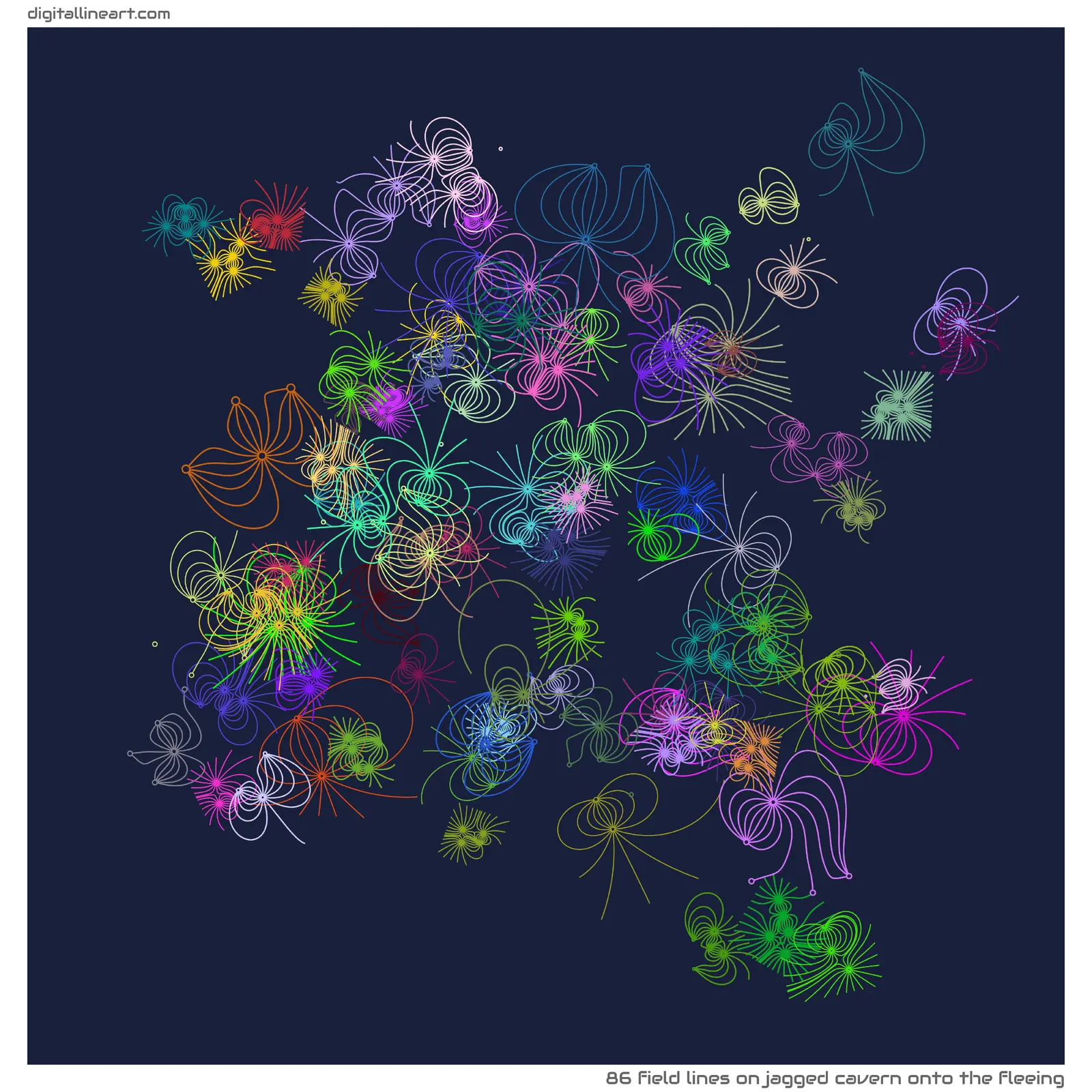Jagged Cavern onto the Fleeing — 86 field lines