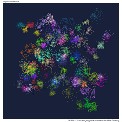 Jagged Cavern onto the Fleeing — 86 field lines