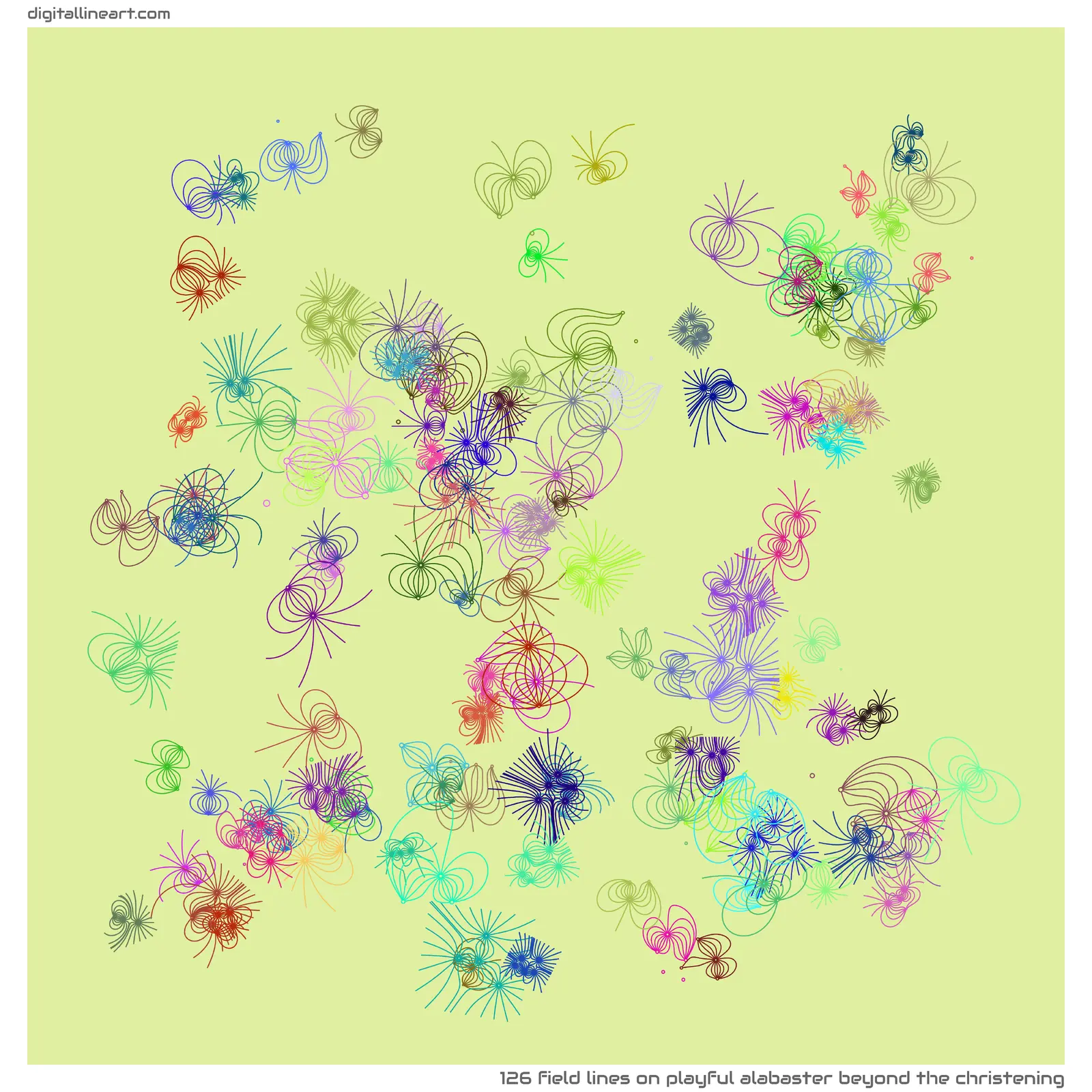 Playful Alabaster beyond the Christening — 126 field lines