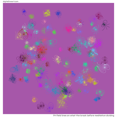 What the Brook before Meditative Dividing — 114 field lines