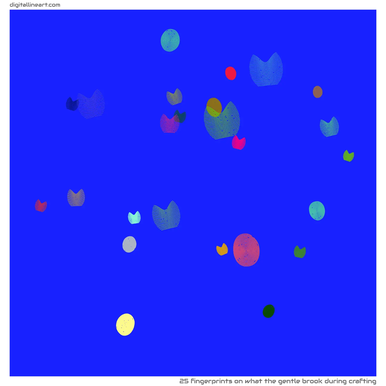 What the Gentle Brook During Crafting — 25 fingerprints