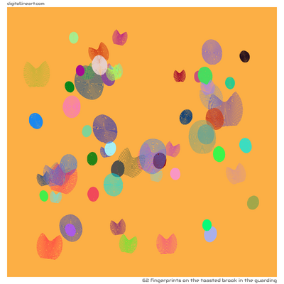The Toasted Brook in the Guarding — 62 fingerprints