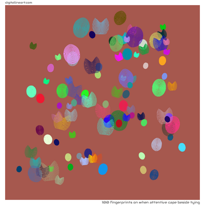 When Attentive Cape beside Tying — 100 fingerprints