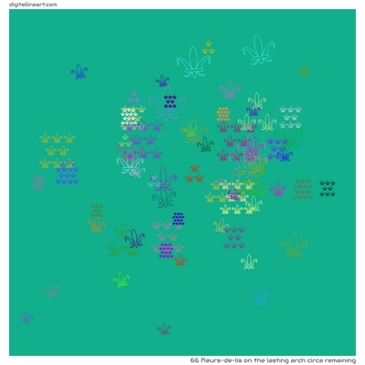 The Lasting Arch circa Remaining — 66 fleurs-de-lis
