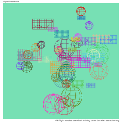 What Shining Beam betwixt Enrapturing — 44 flight routes