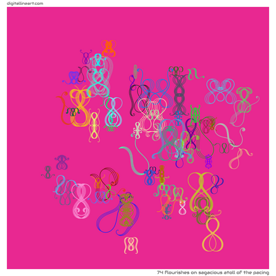 Sagacious Atoll of the Pacing — 74 flourishes