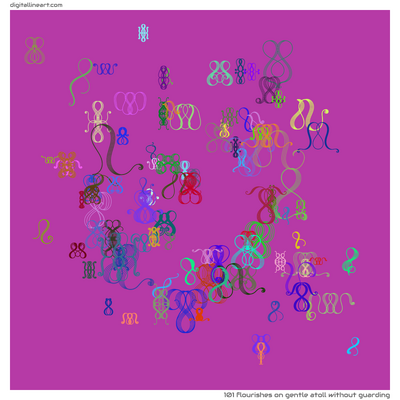 Gentle Atoll without Guarding — 101 flourishes