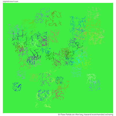 The Bay toward Evenhanded Echoing — 51 flow fields