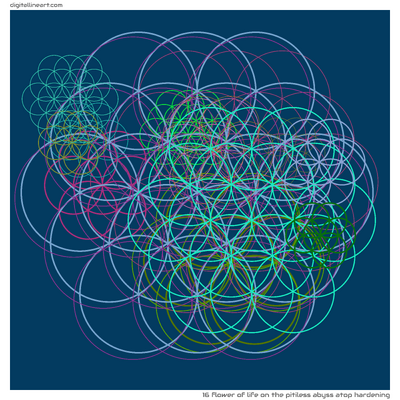 16 Flower Of Life in The Pitiless Abyss atop Hardening