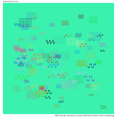 When Faithful Brook from Remaining — 105 Fourier series
