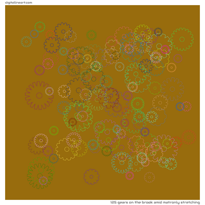 The Brook amid Matronly Stretching — 125 gears
