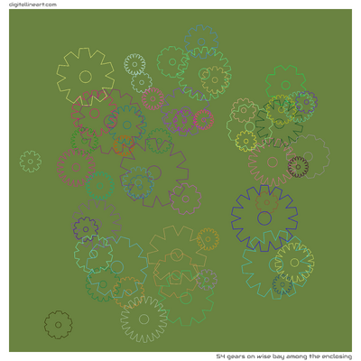 Wise Bay among the Enclosing — 54 gears