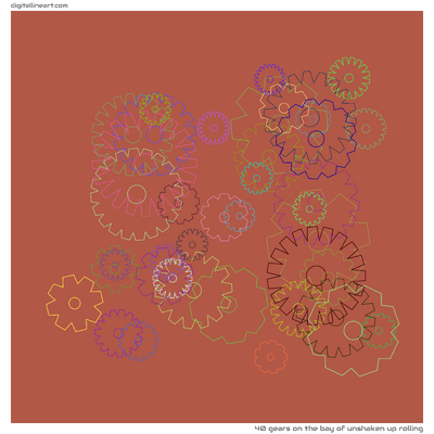 The Bay of Unshaken up Rolling — 40 gears