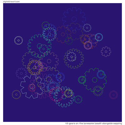 The Lonesome Basalt alongside Sapping — 43 gears