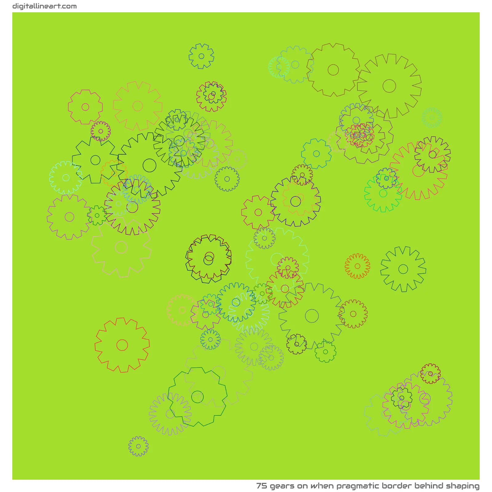 When Pragmatic Border behind Shaping — 75 gears