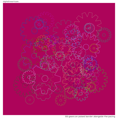 Poised Border alongside the Pacing — 55 gears